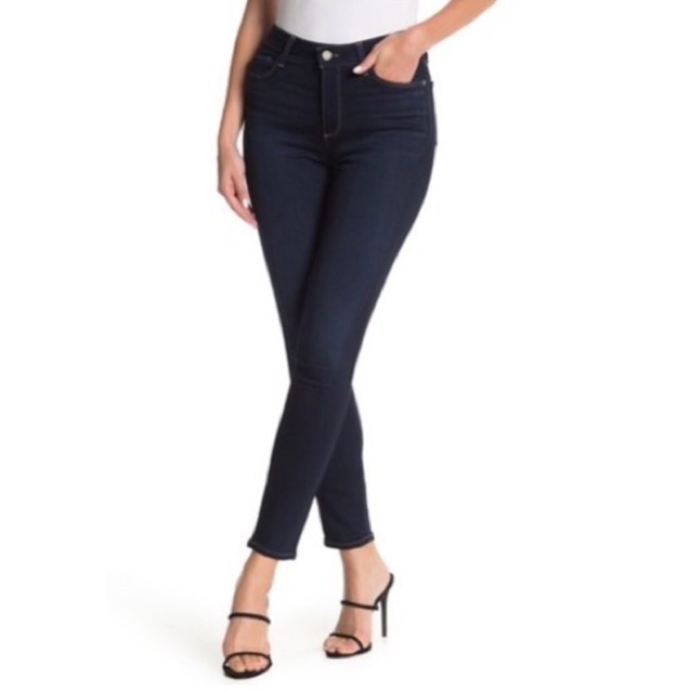 PAIGE Hoxton Ankle Skinny Mid-rise Jeans